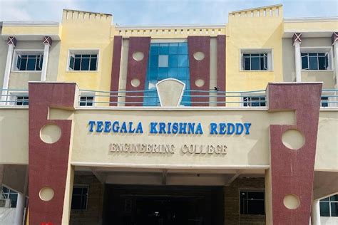 Teegala Krishna Reddy Engineering College.